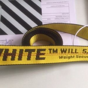 Off-white belt 2013 authentic new with tags